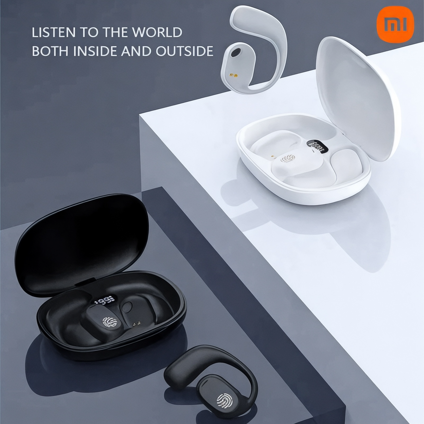 Bone Conduction Earbuds with Low EMF Emissions